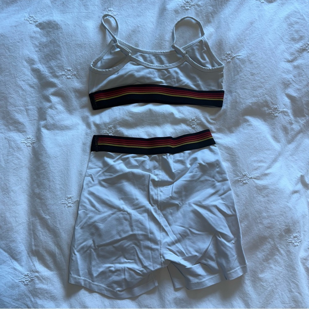 AV Nation Biker Short Set & Bra - Picture 6 of 7